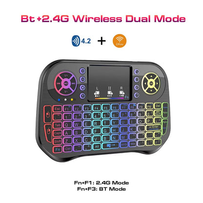 RGB Wireless Air Mouse Keyboard