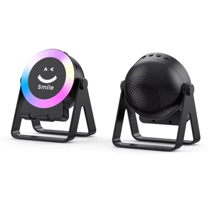 Smile RGB LED Emoji Light Speaker and Phone Holder